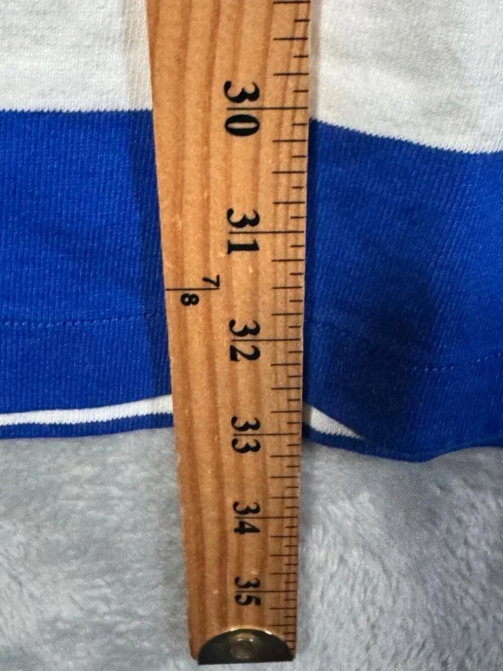 Polo Ralph Lauren Rugby Shirt Mens XXL Blue Striped Classic Fit Iconic $145